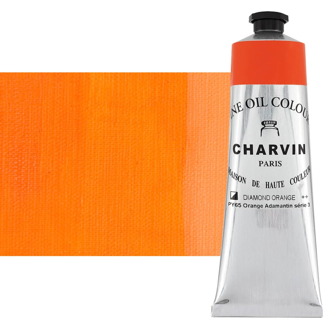 Charvin Professional Artist Quality Oil Paints, Red, Orange, and Yellow Themed Hues, 150 ml